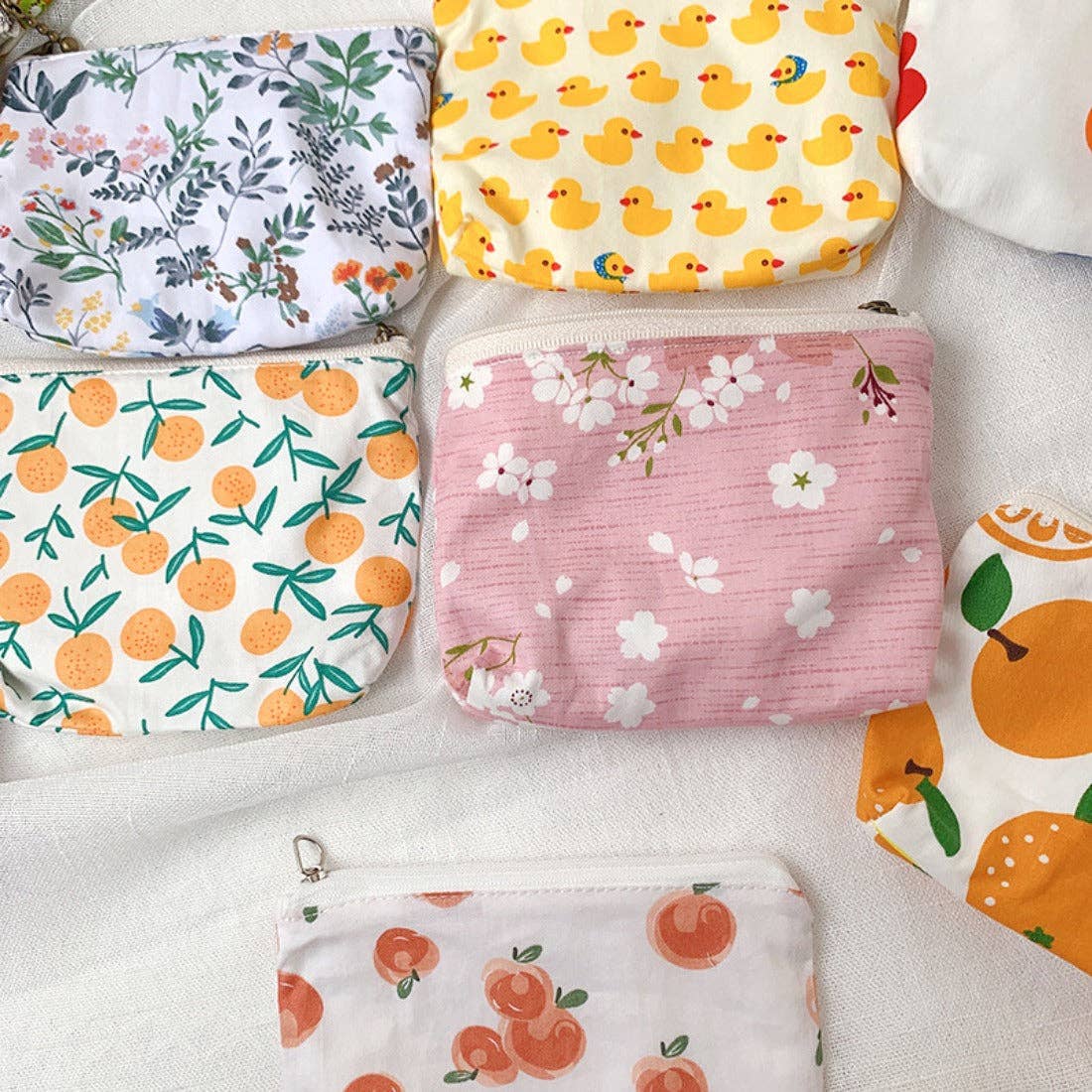 Canvas Printed Coin Purse - Vintage MC