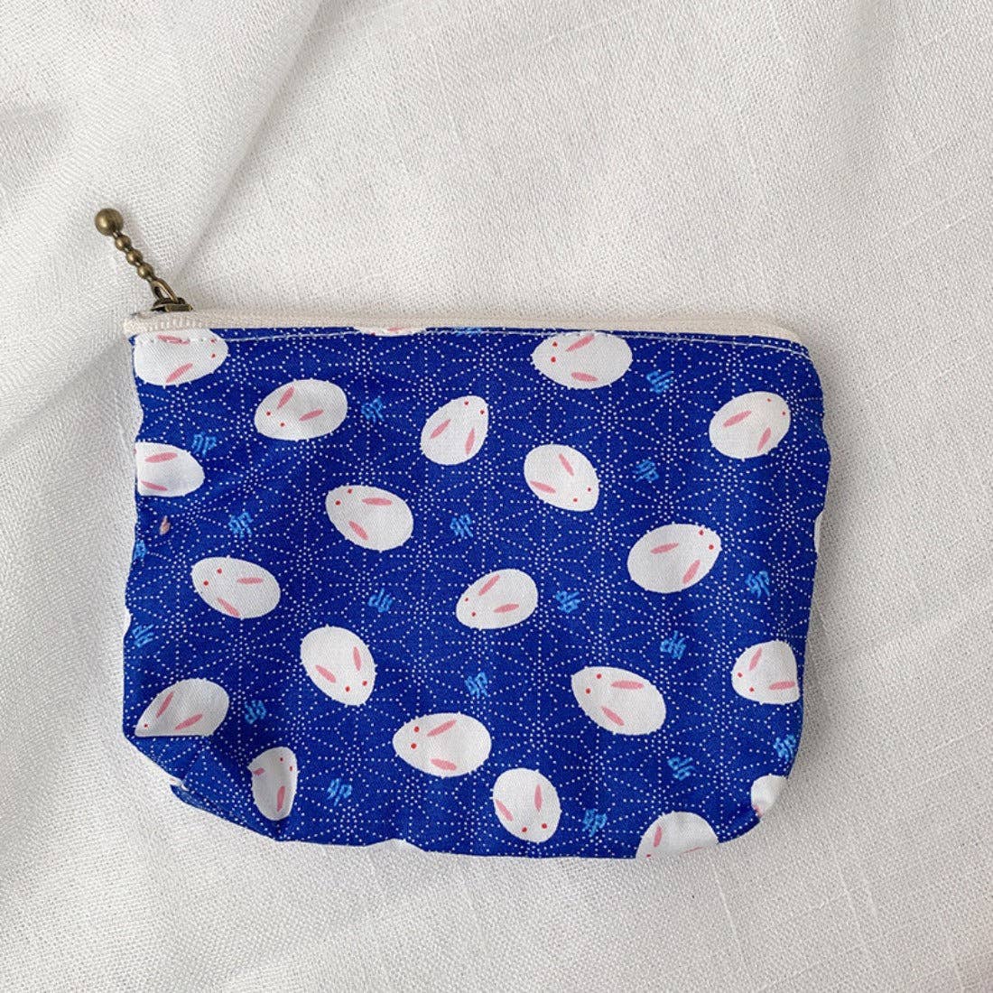 Canvas Printed Coin Purse - Vintage MC