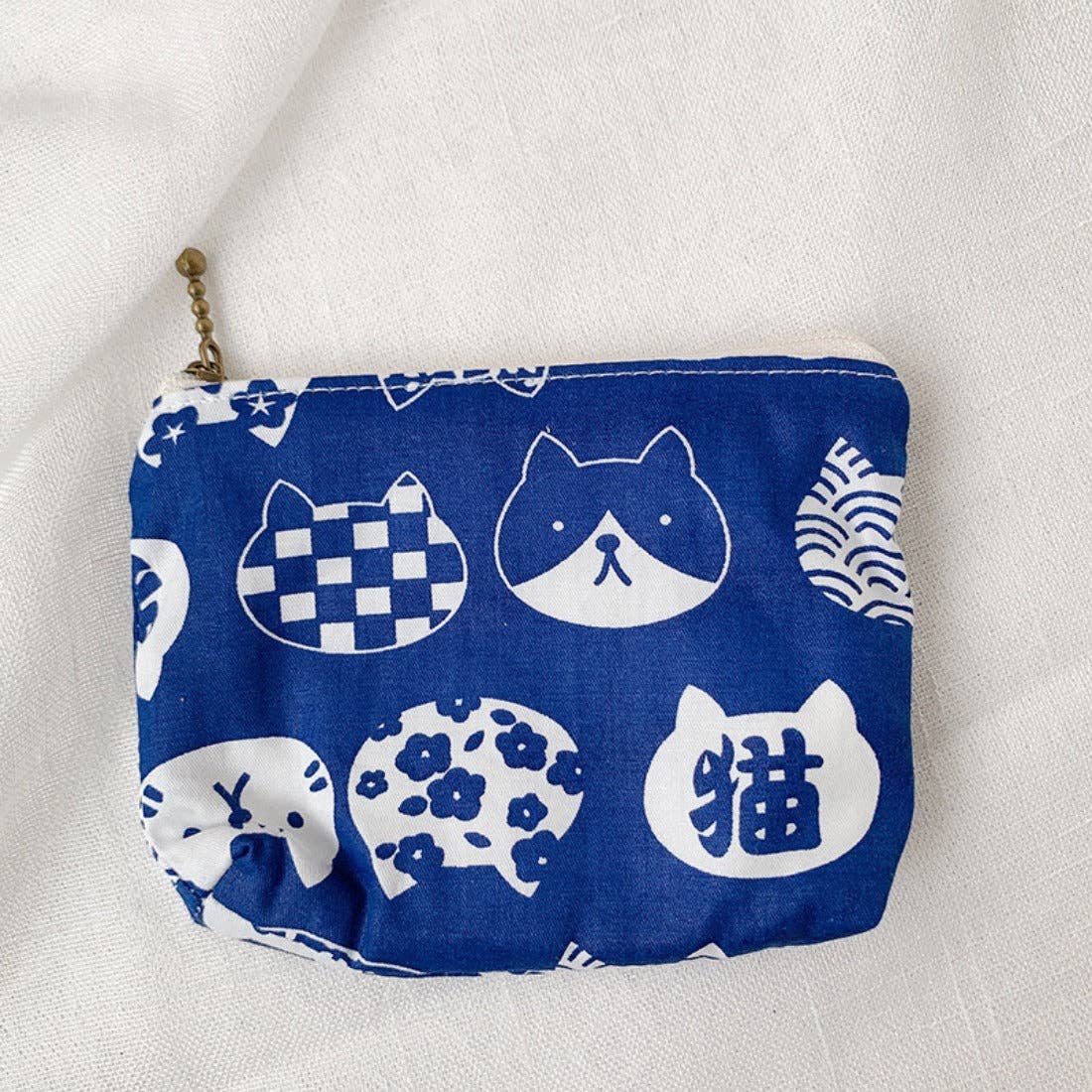 Canvas Printed Coin Purse - Vintage MC