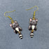Cat Dangle Earrings - Vintage MC