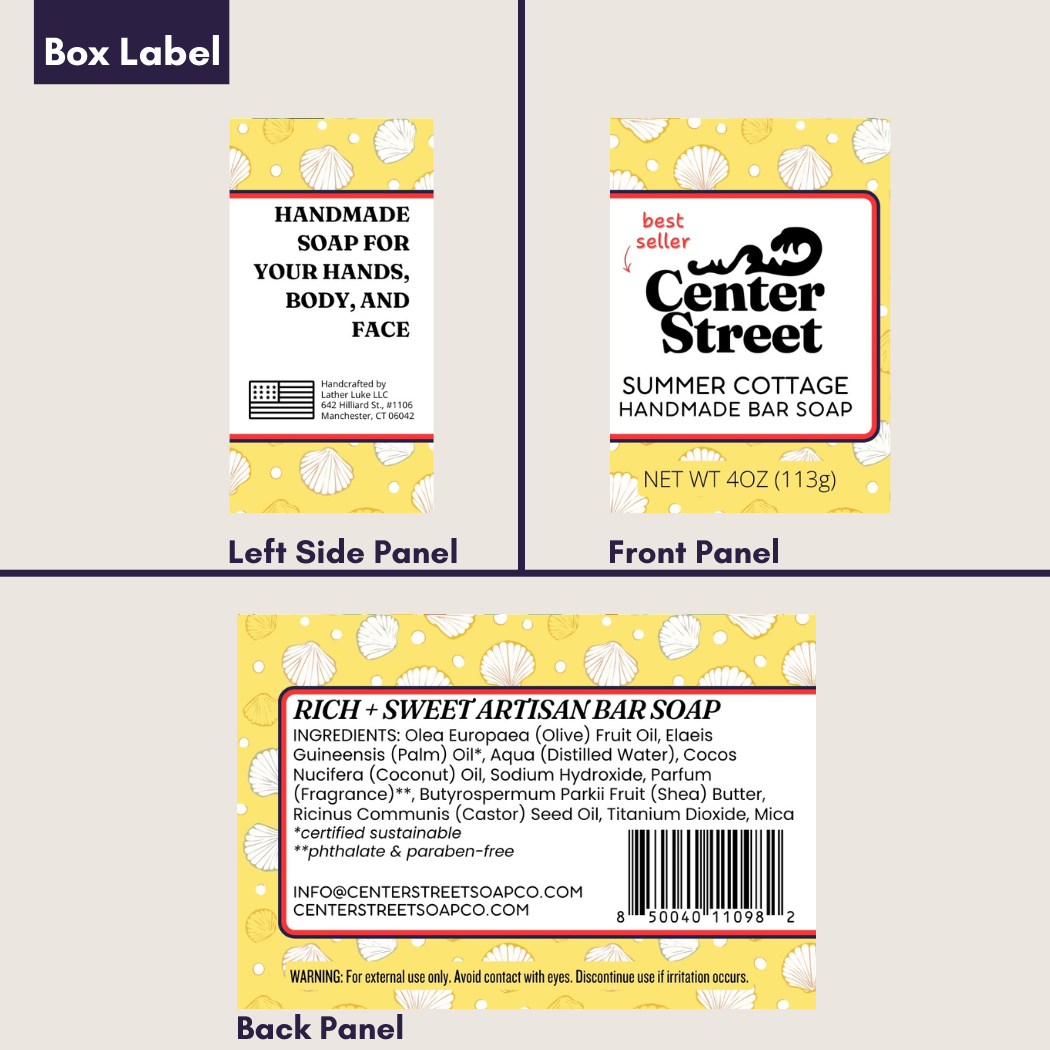Handmade Bar Soap - 4oz