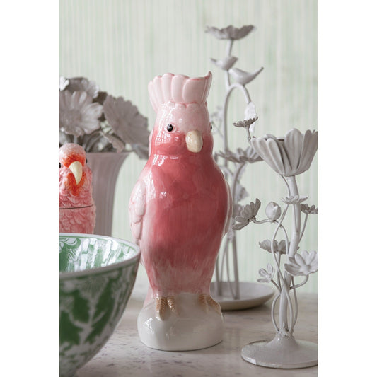 Ceramic Cockatoo Pitcher - Vintage MC