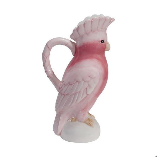Ceramic Cockatoo Pitcher - Vintage MC