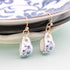 Ceramic Tea Cup Earrings - Vintage MC