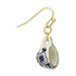Ceramic Tea Cup Earrings - Vintage MC