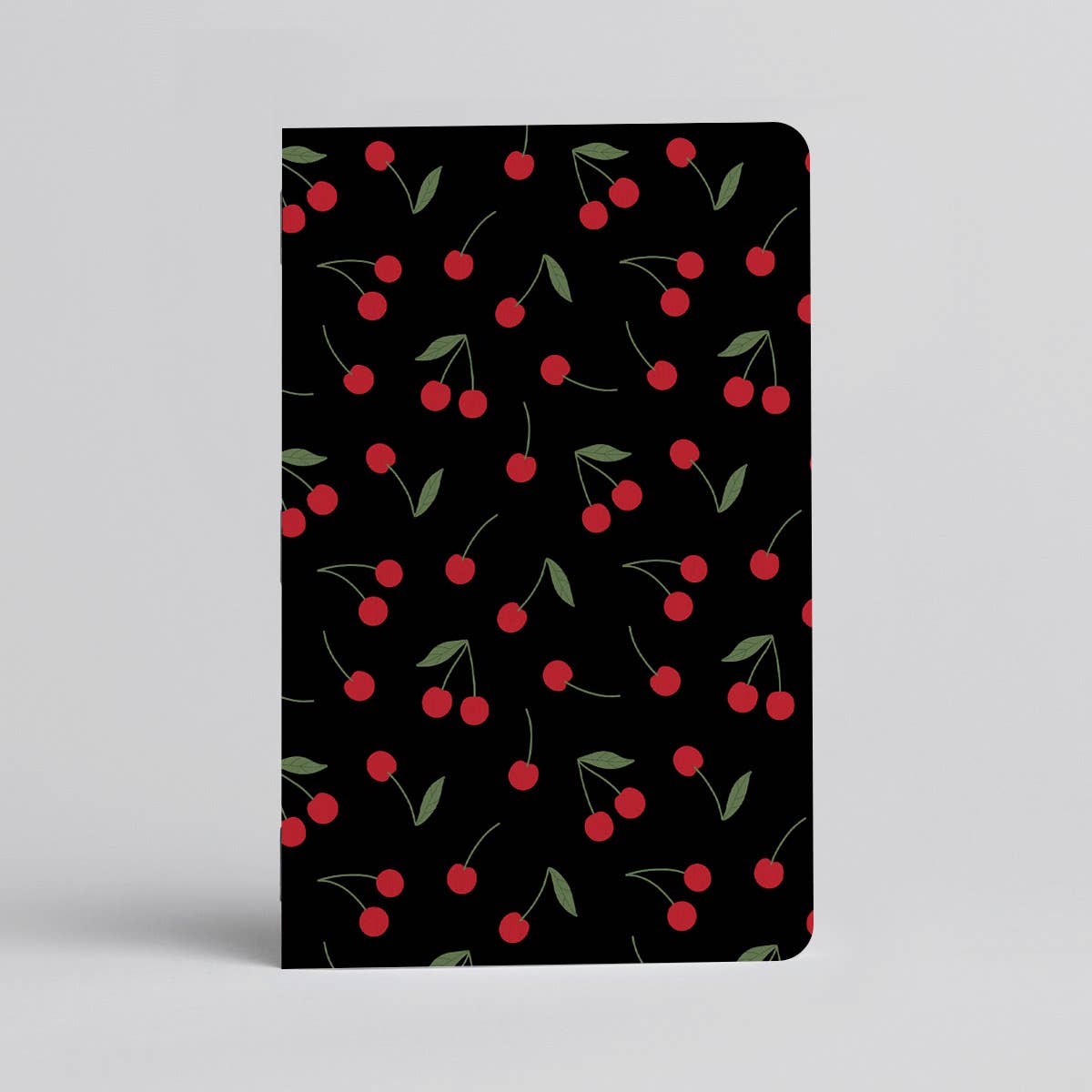 Ch - Ch - Cherry - Notebook/Journal - Trendy Cherry Pattern - Vintage MC