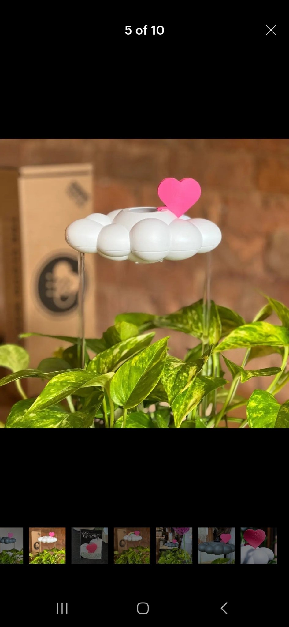 Charm for Dripping Rain Clouds - Vintage MC