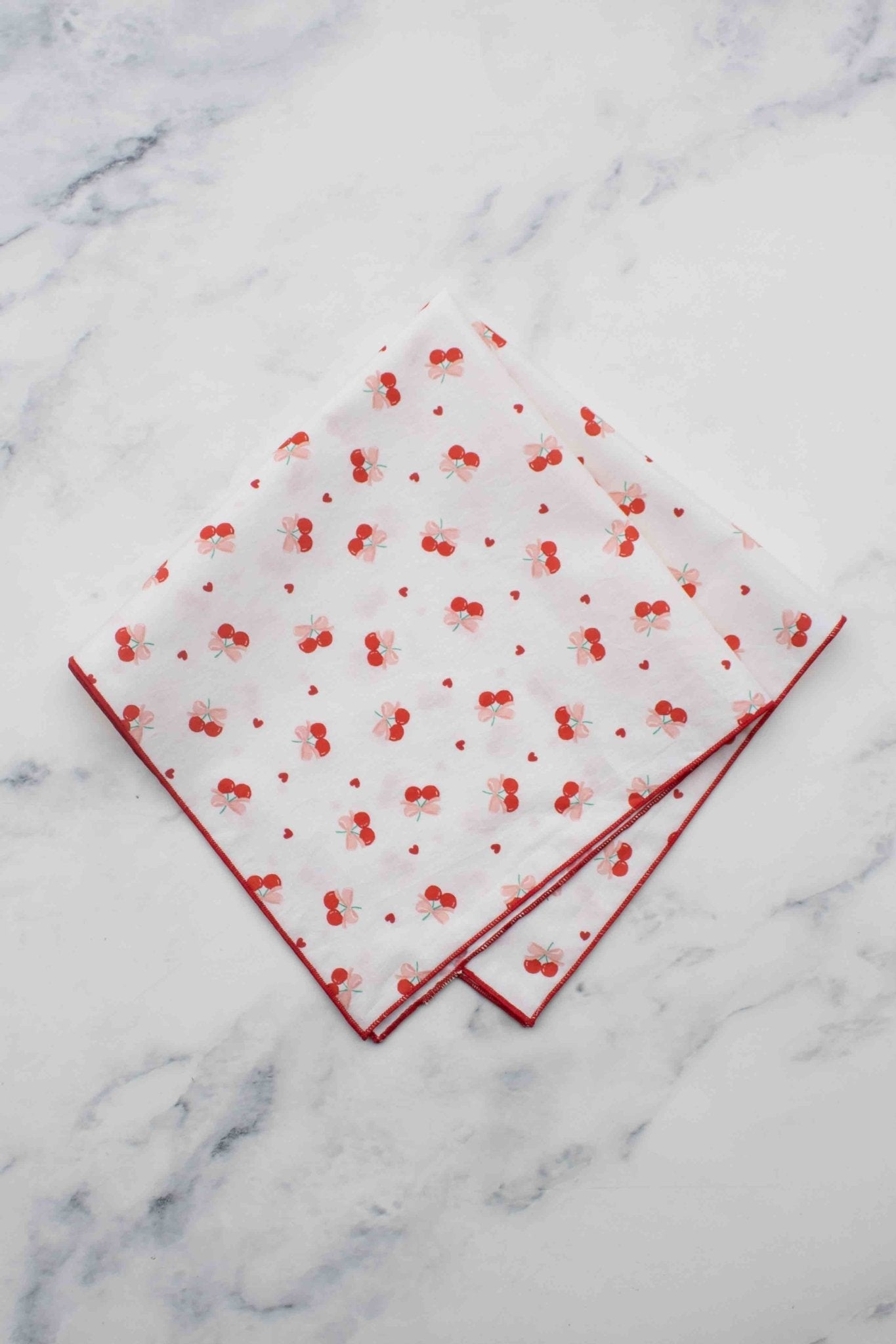 Cherry Blossom Square Scarf - Vintage MC