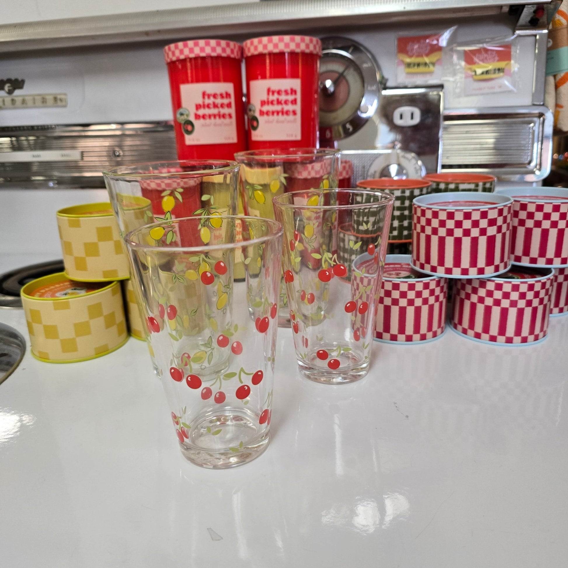Cherry Glass 10 oz - Vintage MC