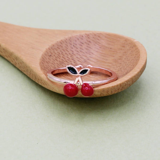 Cherry Sweet Gold Ring - Vintage MC