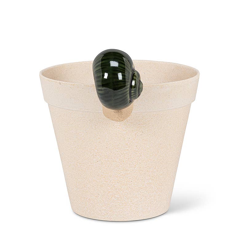 Climbing Snail Pot Hanger - 4"L - 855 - Vintage MC
