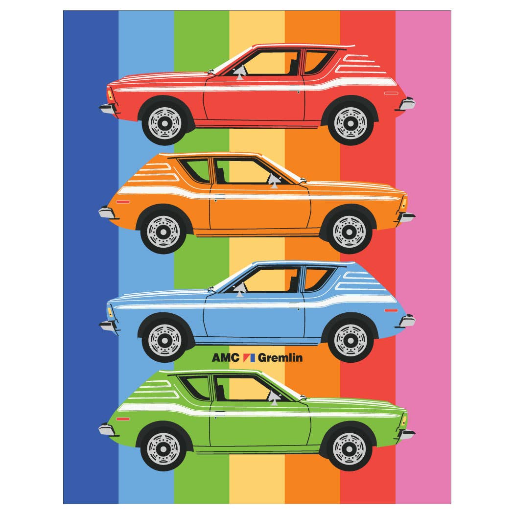 Colorful AMC Gremlins Magnet - Vintage MC