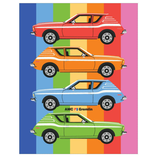 Colorful AMC Gremlins Magnet - Vintage MC