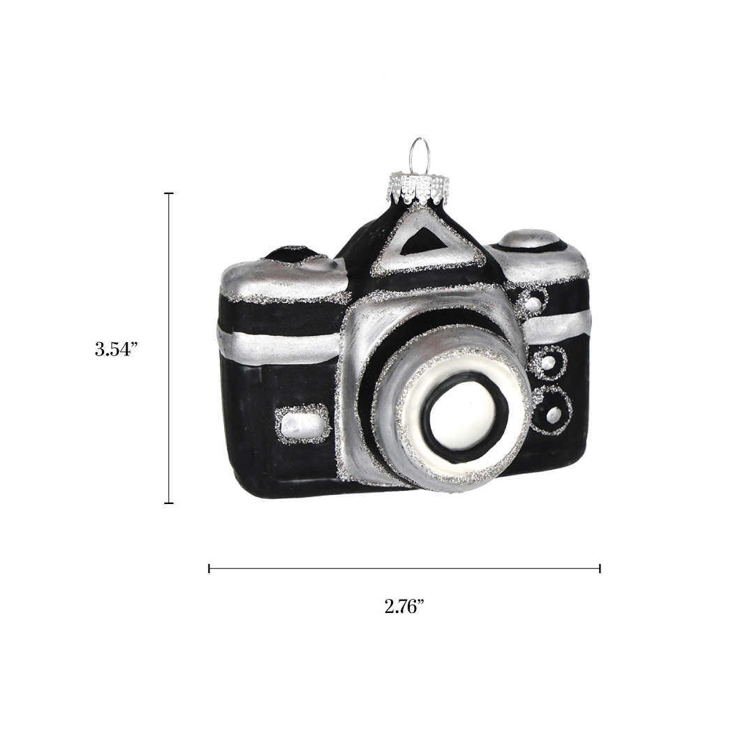 Retro Camera Christmas Ornament