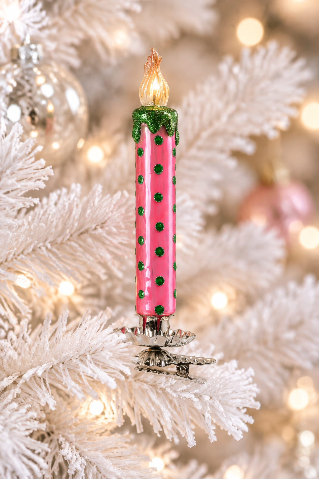 Candlestick Clip Ornament