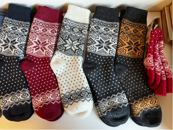 Wool Wear of Scandinavia Nordic Stars Wool Socks