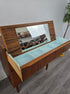 Danish Teak Vanity with Mirror - Vintage MC