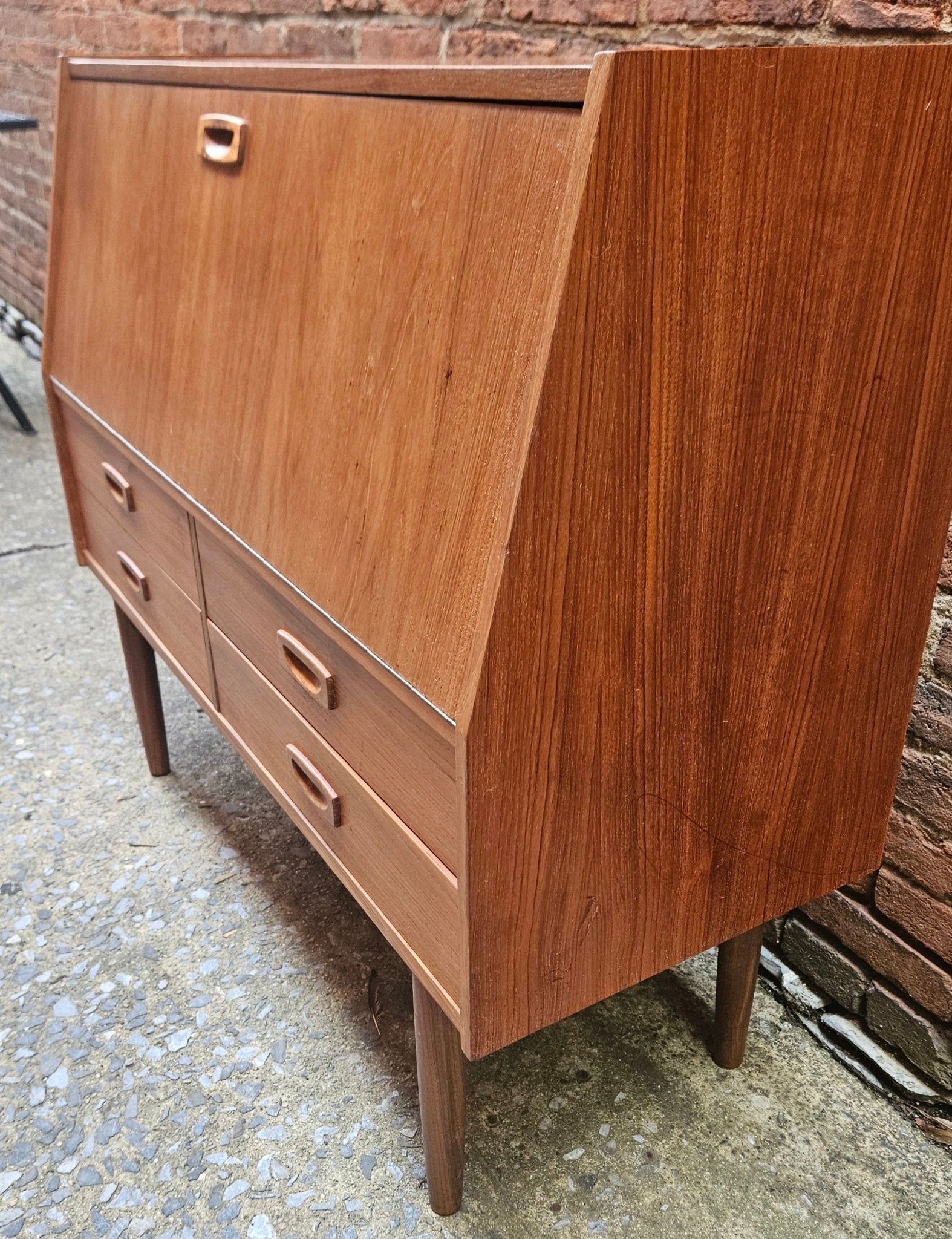 Danish Teak Vintage Vanity Bar Cabinet 0525ST003 - Vintage MC