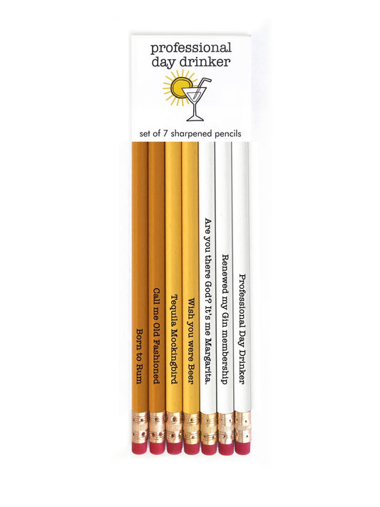 DAY DRINKER PENCIL SET - Vintage MC