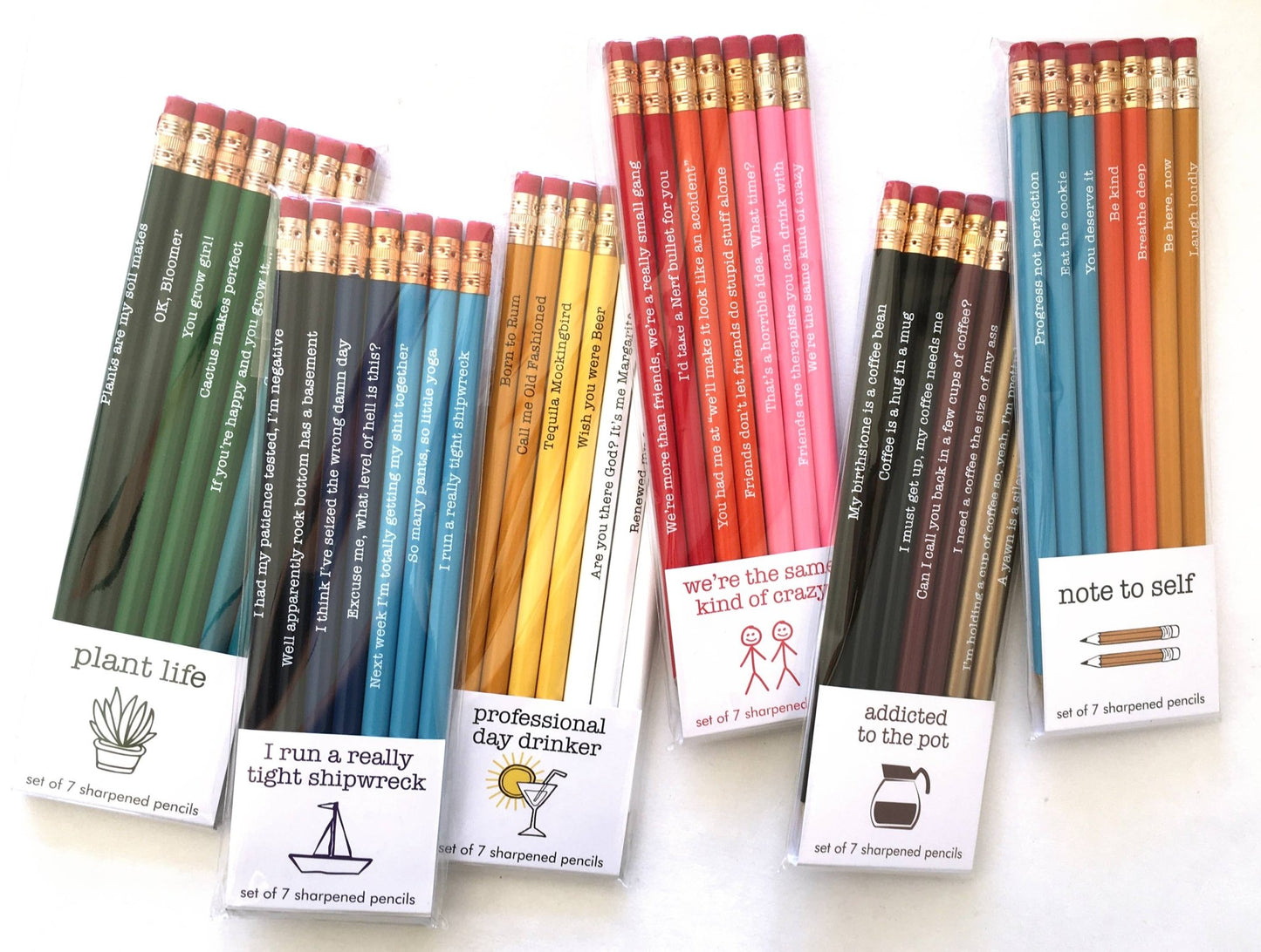 DAY DRINKER PENCIL SET - Vintage MC