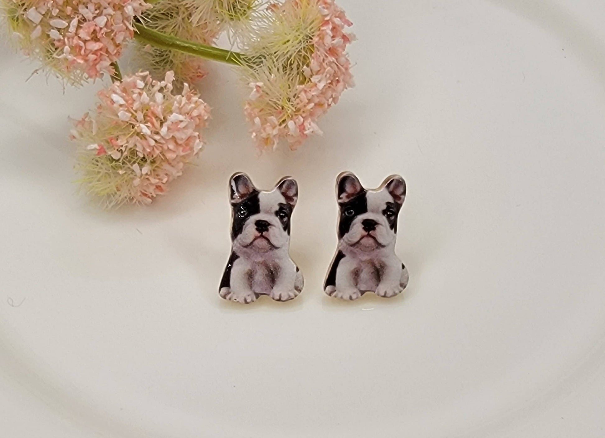 Baby French Bulldog Earrings