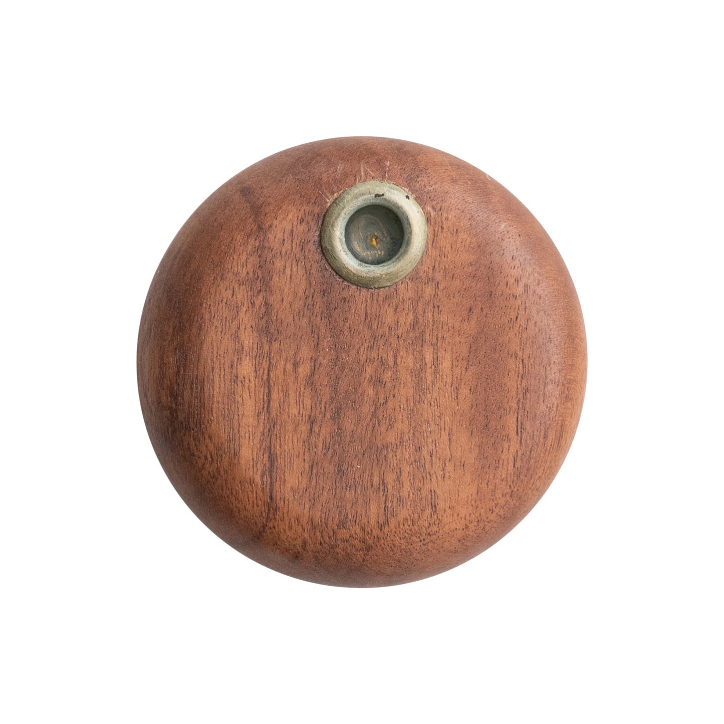 Mango Wood & Metal Taper Holder (Holds 1/2" Taper)