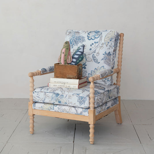 Woven Cotton Tufted Fish Shaped Pillow