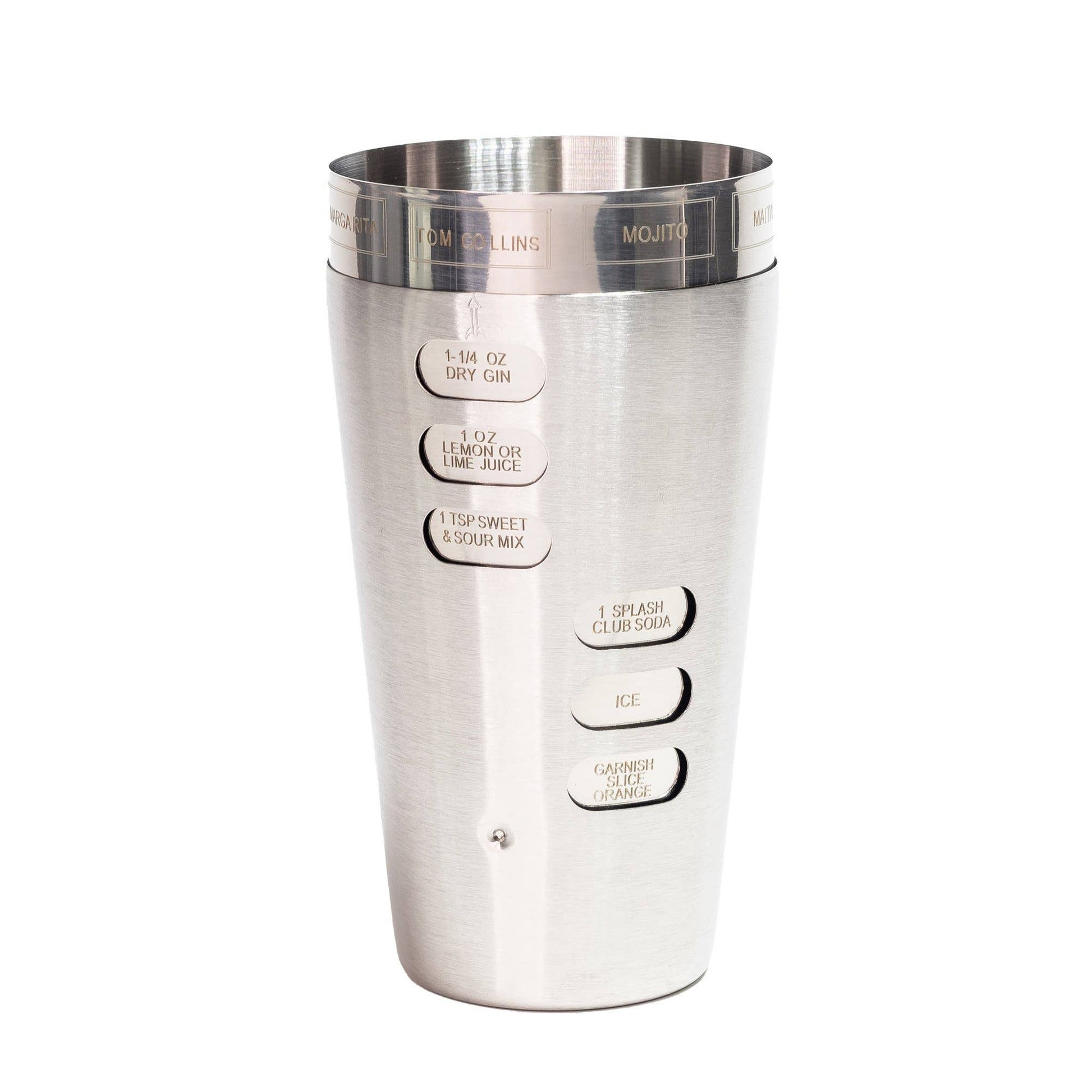 Double 07 Recipe Shaker - Vintage MC