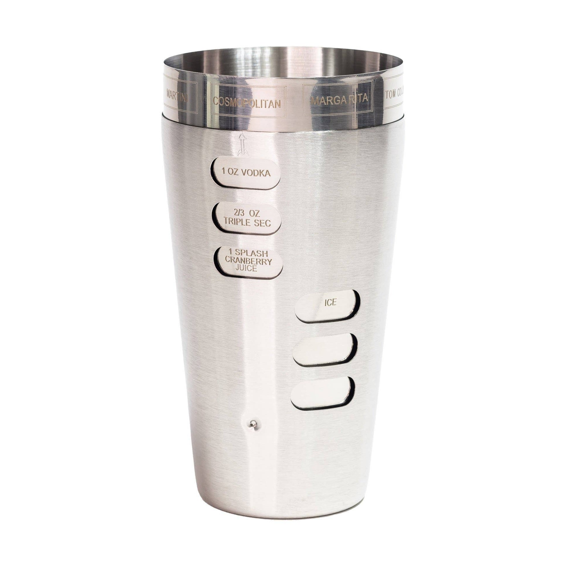 Double 07 Recipe Shaker - Vintage MC