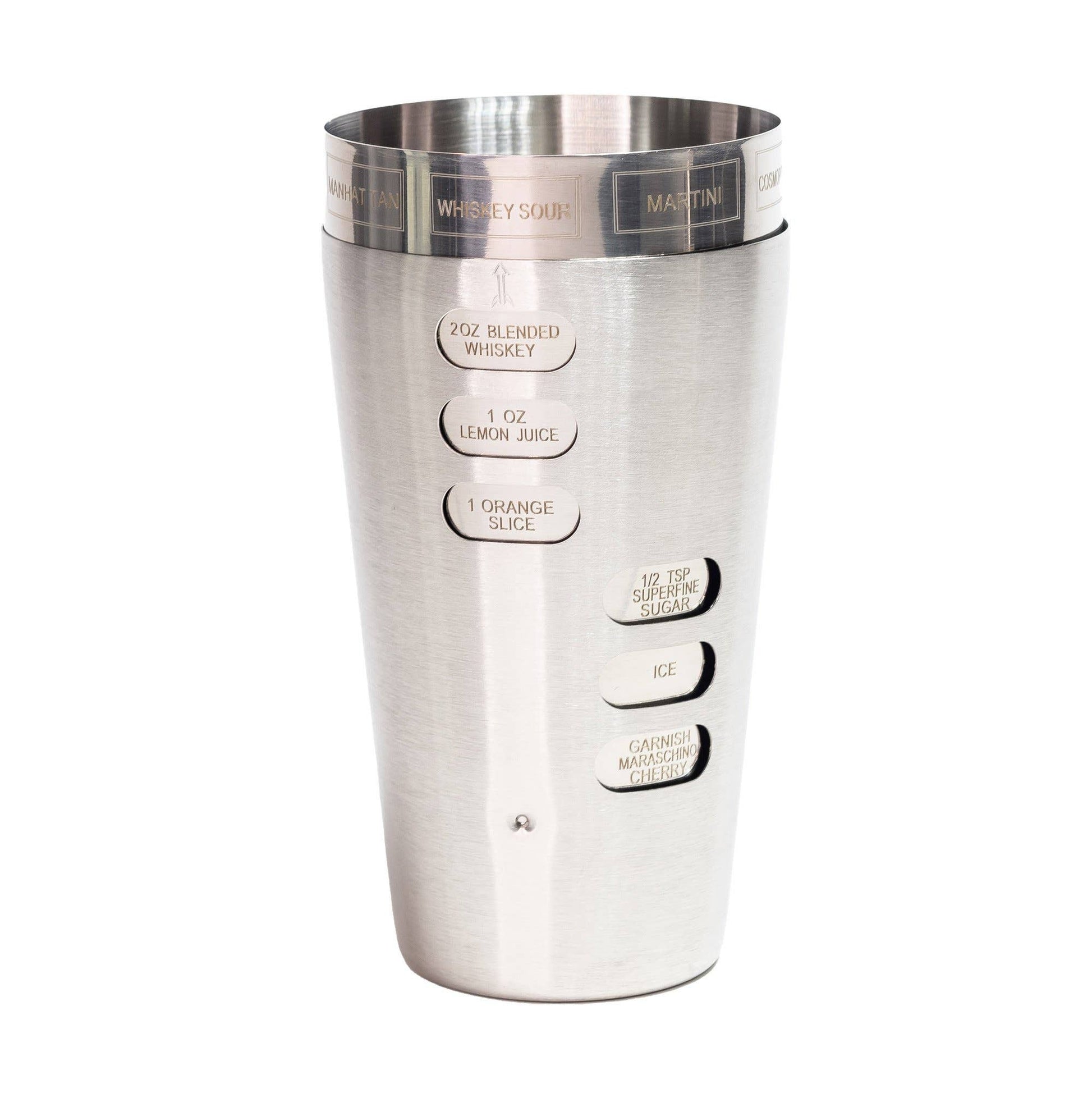 Double 07 Recipe Shaker - Vintage MC