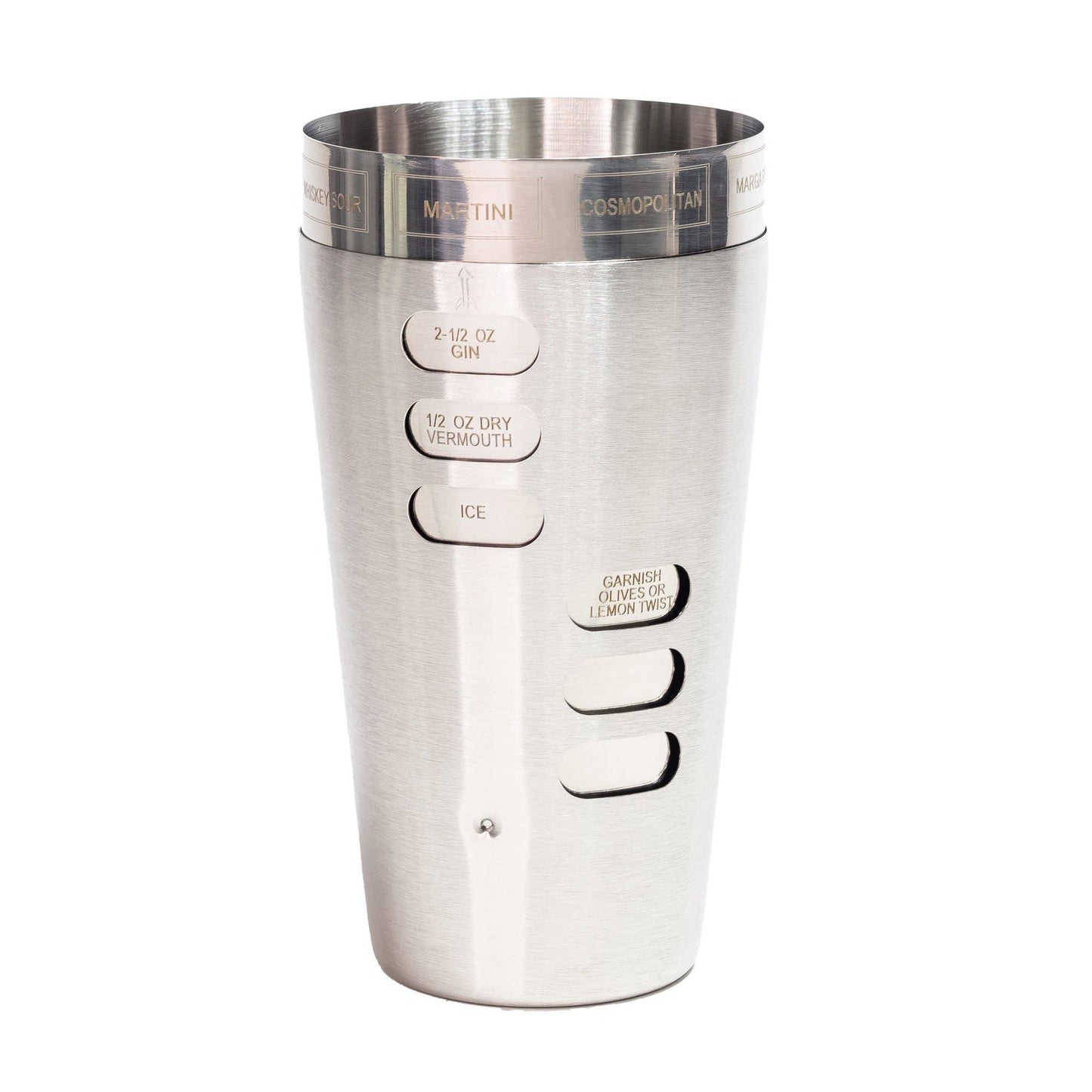Double 07 Recipe Shaker - Vintage MC