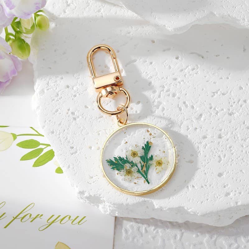 Dried Flower Bag Charm - Vintage MC