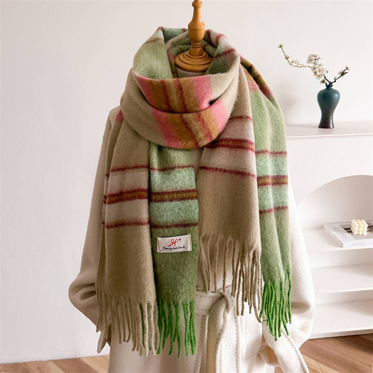 Gradient Knit Scarf