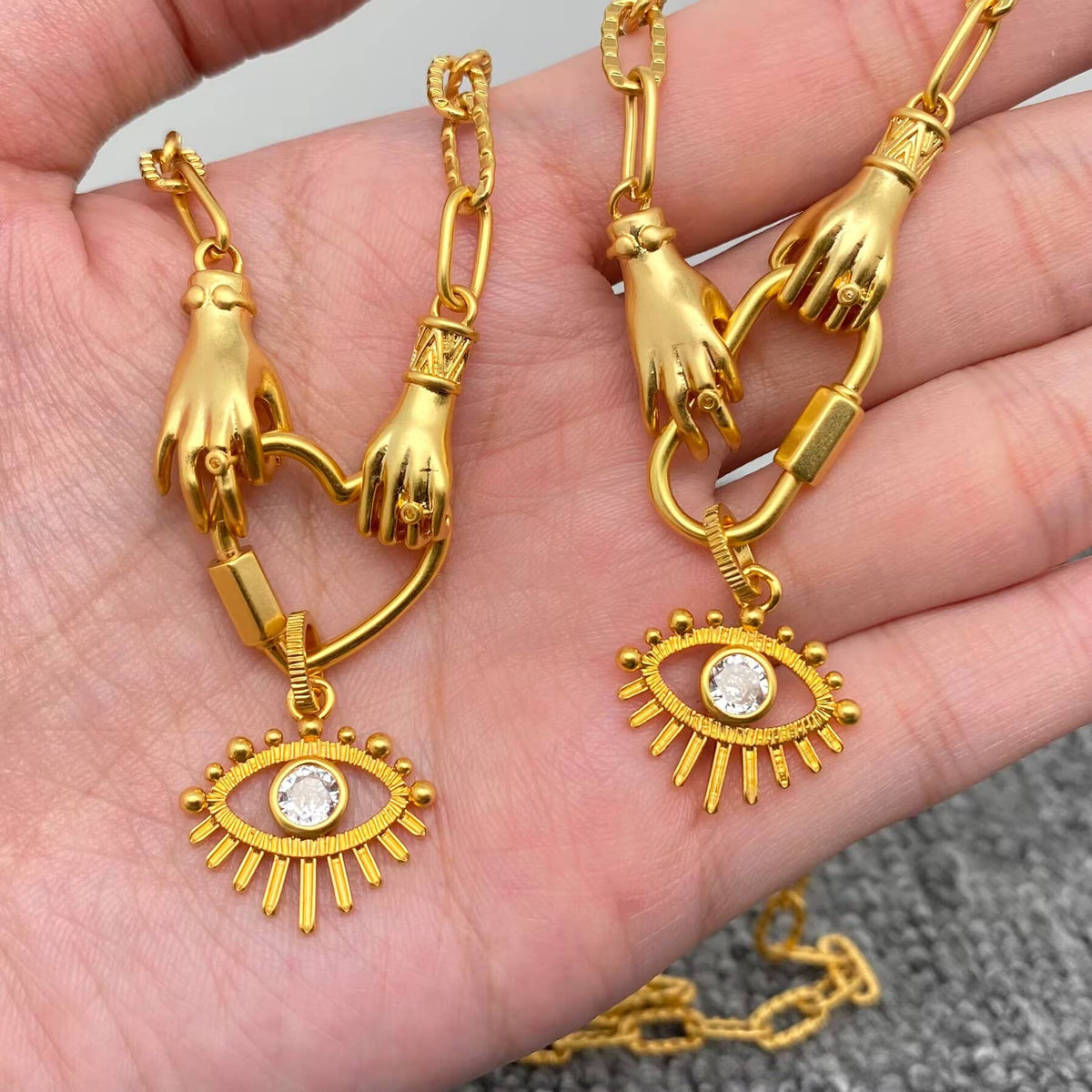 Evil Eye Charm Necklace