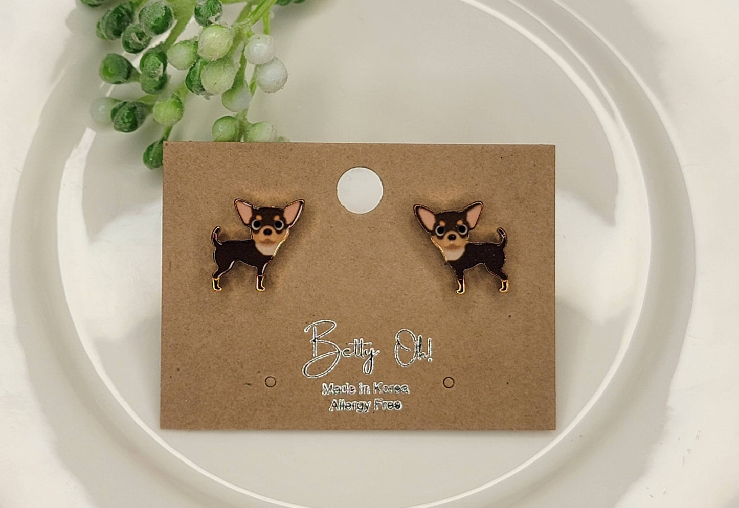 Chihuahua Earrings