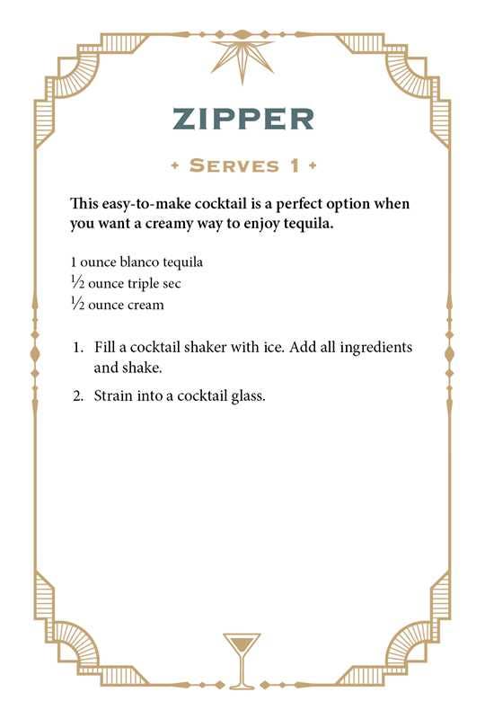 Tequila Cocktail Cards A–Z