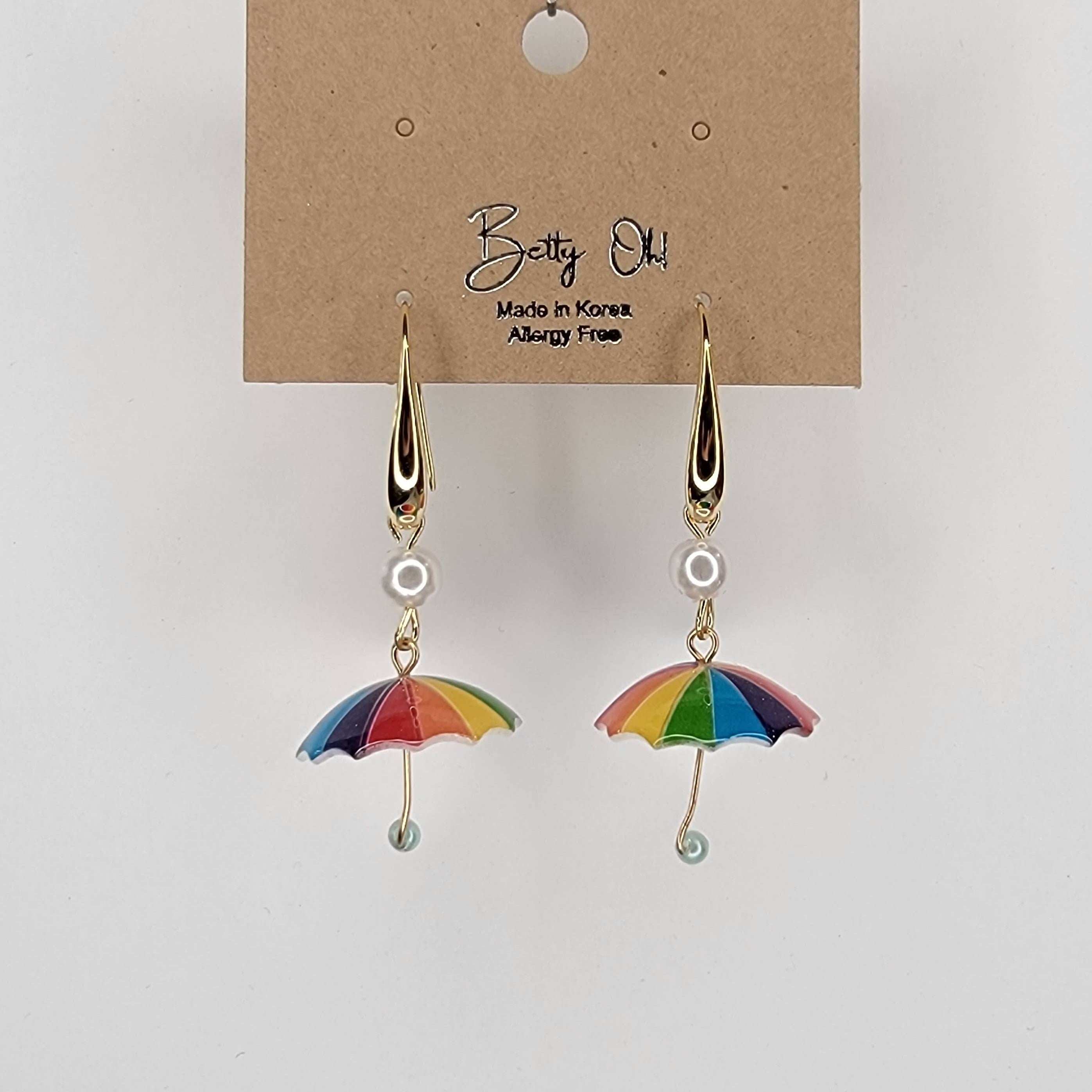 UNBRELLA DANGLE EARRINGS