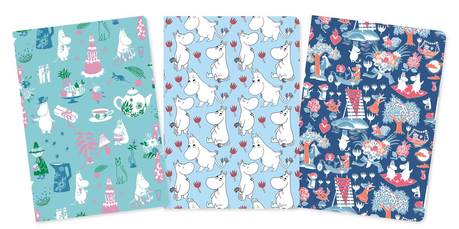 Moomin Classics 3 Notebooks