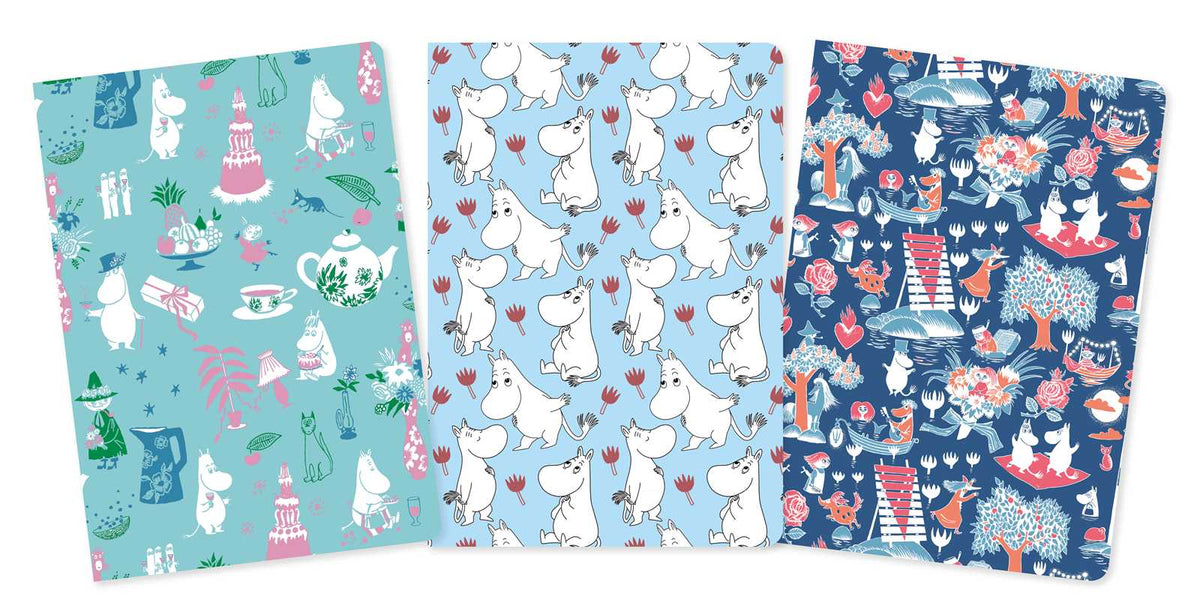 Moomin Classics 3 Notebooks