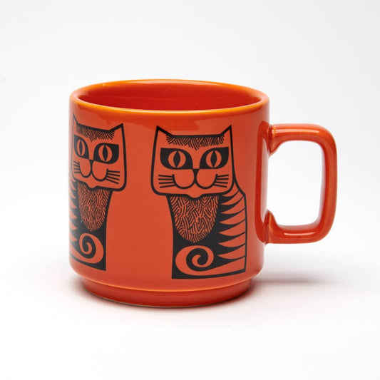 Hornsea Mug Cat Orange