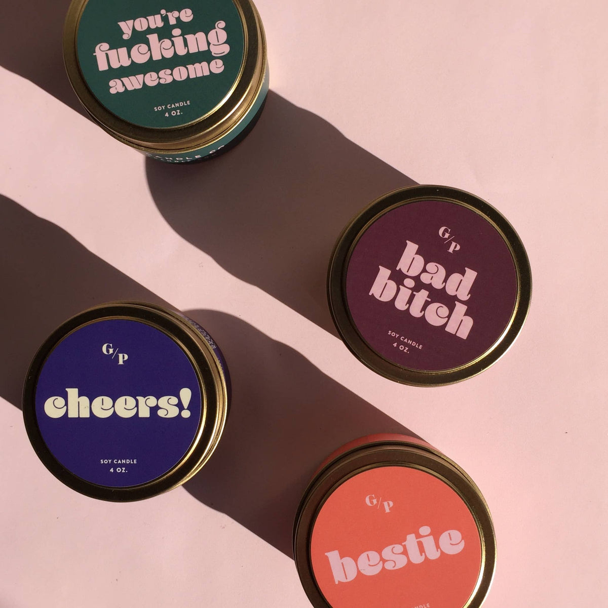 You're F*ing Awesome Just Because Candle