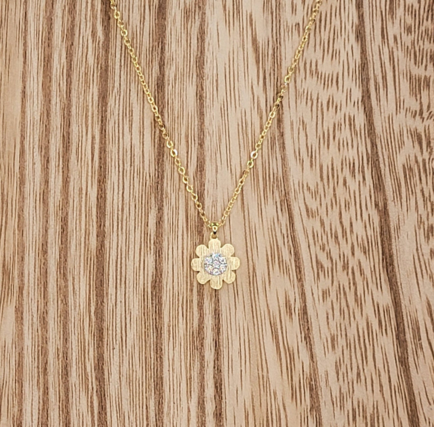 Sunflower Shape Necklace