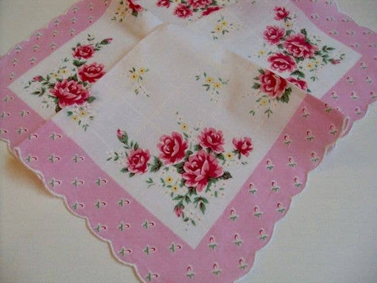 Art Deco Glamour Girl Dress Keepsake Hankie Card