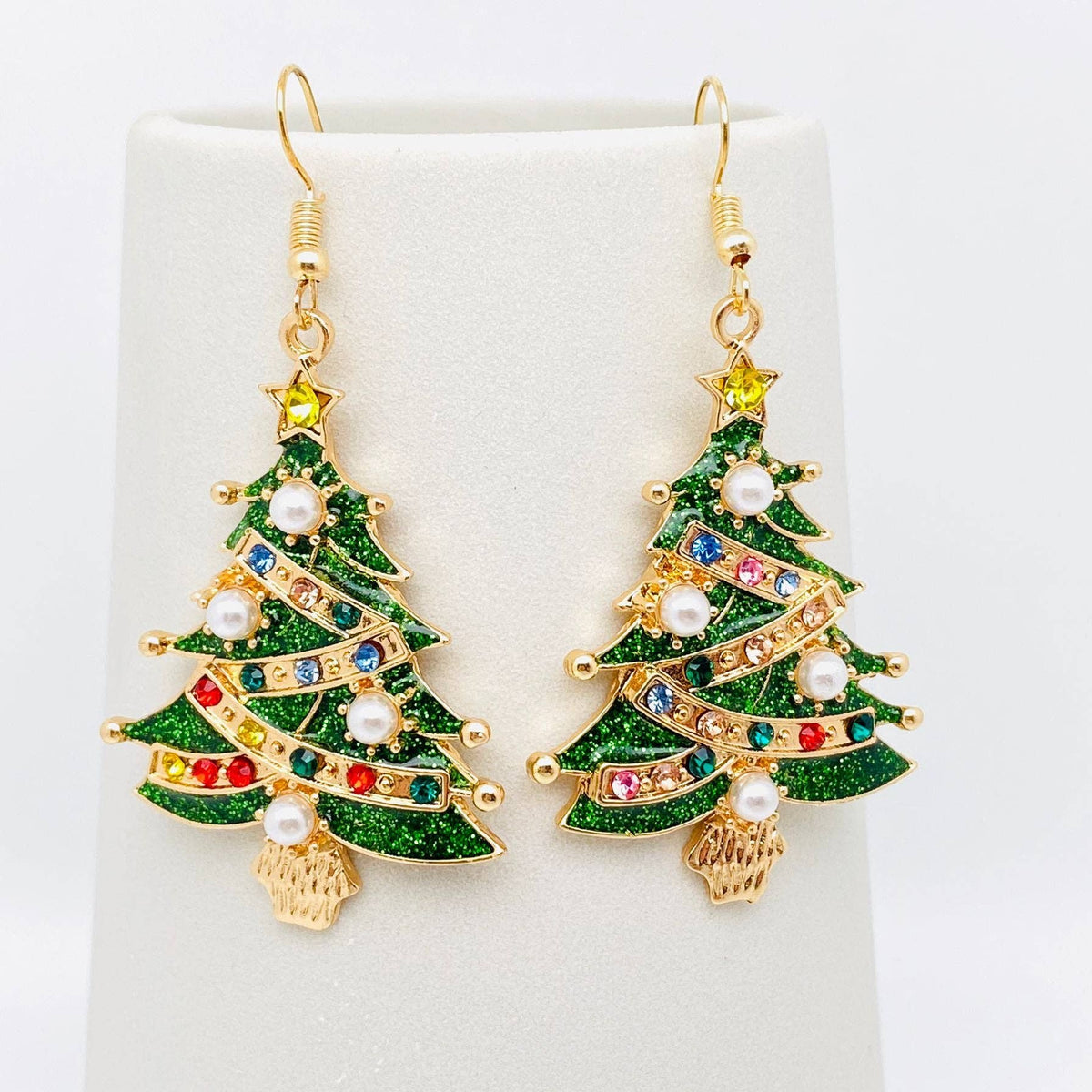 Christmas Tree Earrings