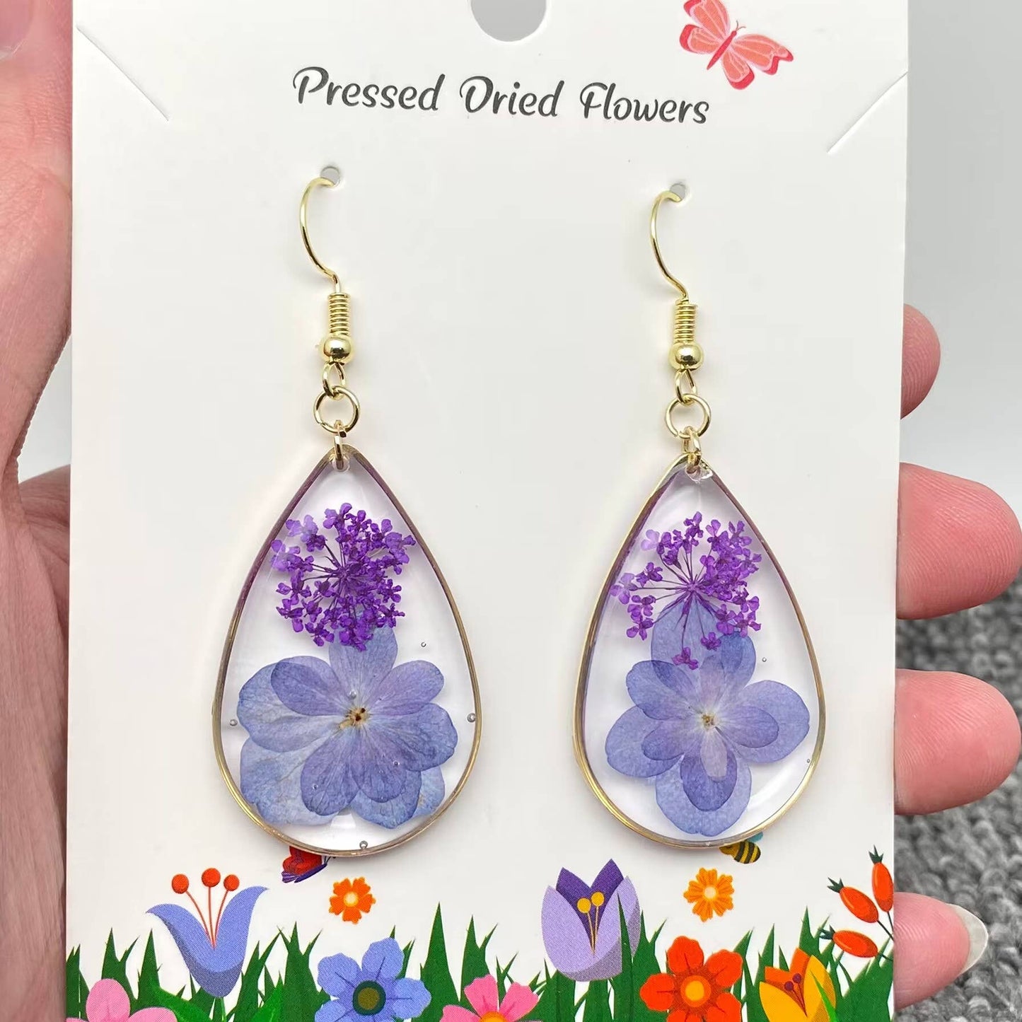 Hydrangea Earrings