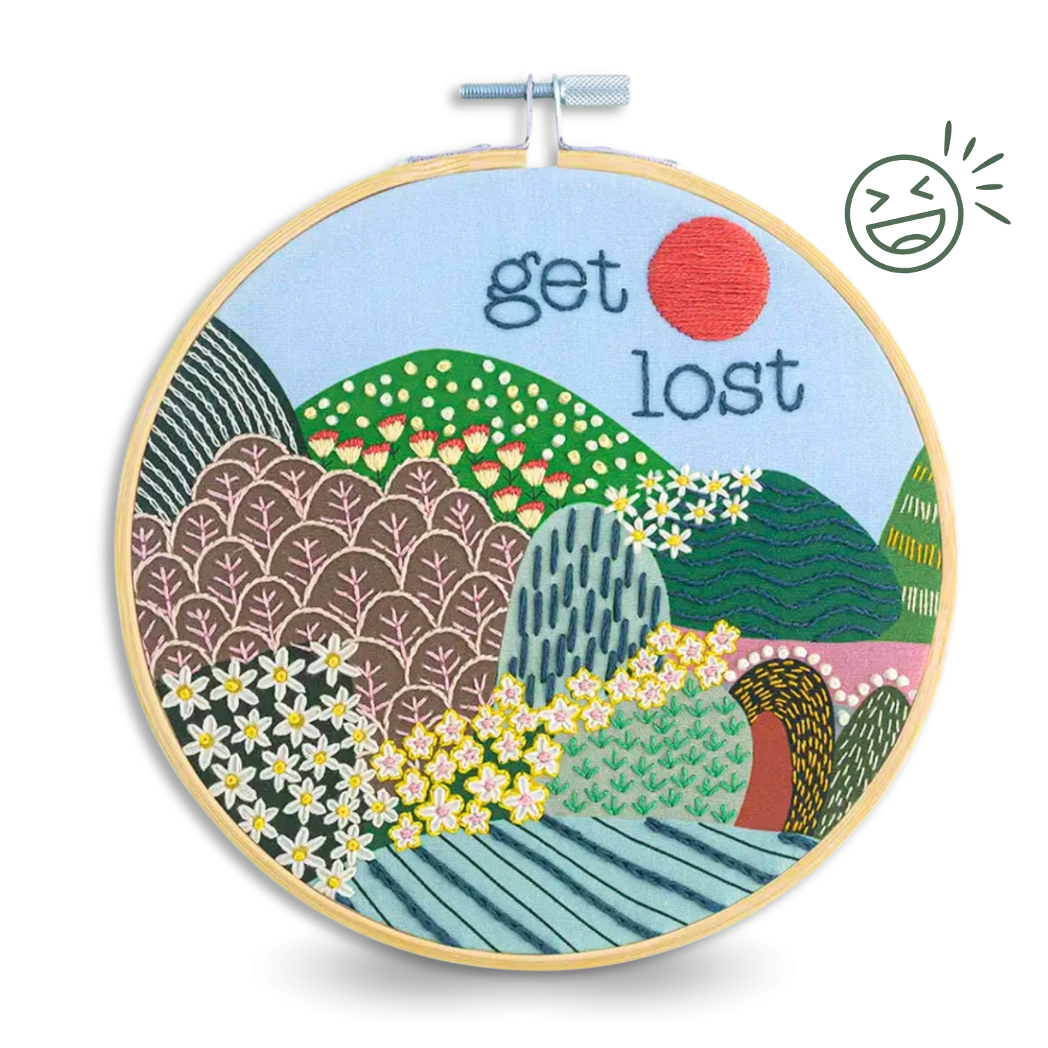 Get Lost | Embroidery Kit