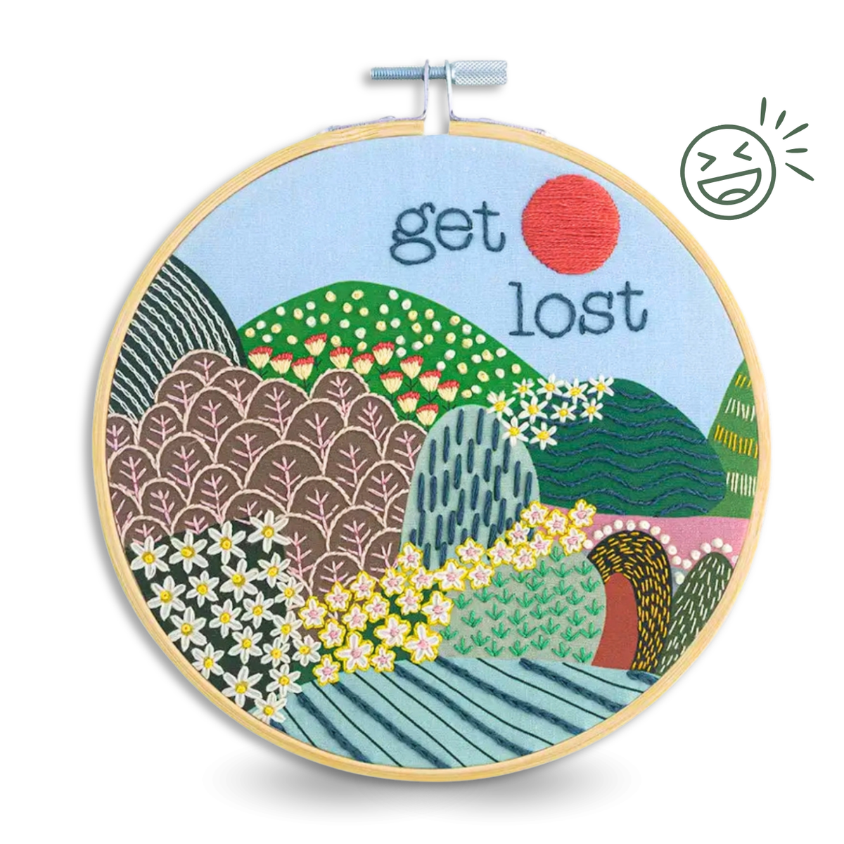 Get Lost | Embroidery Kit