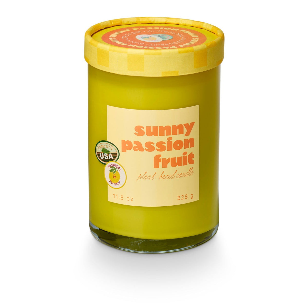 Farmers Market Glass Candle - Vintage MC