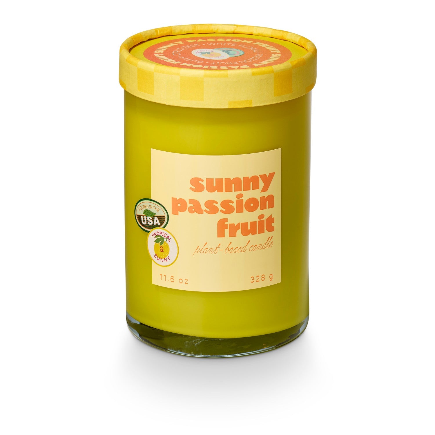 Farmers Market Glass Candle - Vintage MC