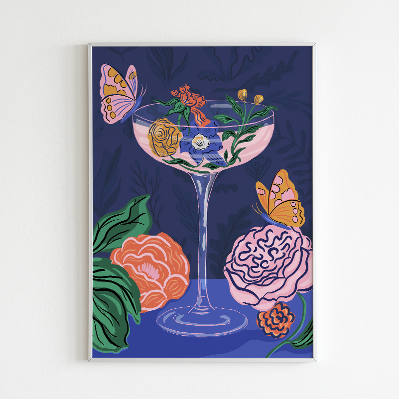 Tara Reed 8" x 10" Vintage Inspired Giclée Art Print